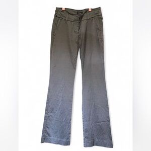 Bebe Shiny Grey Trousers / Dress Pants